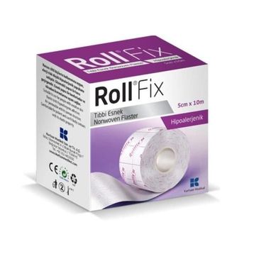 Roll Fix 5 cm x 10 m Tıbbi Esnek Flaster