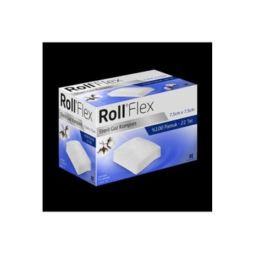 Roll Flex 7.5x7.5 cm 100'lü Gaz Kompress