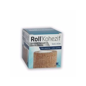 Roll Kohezif 5 cm 4.5 mt Elastik Bandaj