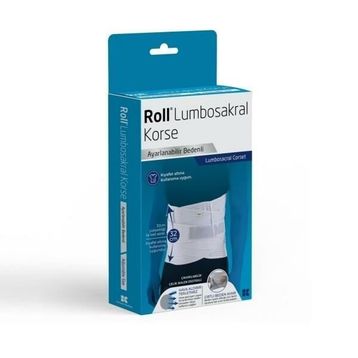 Roll Lumbosakral Çelik Balen Destekli Korse