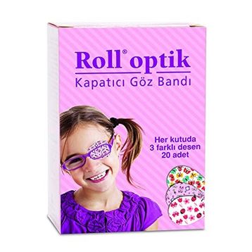 Roll Optik 20'li Kız Kapatıcı Göz Bandı