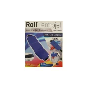 Roll Termojel Bel Sırt Karın için Büyük 14x33 cm Sıcak Soğuk Kompres