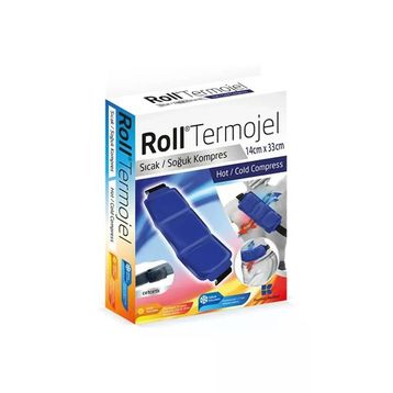 Roll Termojel Kumaş Kaplı 14x33 cm Sıcak Soğuk Kompres Jel