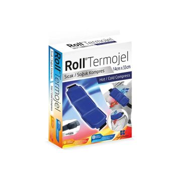 Roll Termojel Kumaş Kaplı 14x33 cm Sıcak Soğuk Kompres Jel