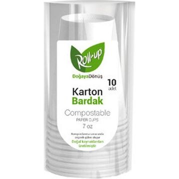 Roll Up 10'lu Karton Bardak
