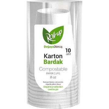 Roll Up 10'lu Karton Bardak