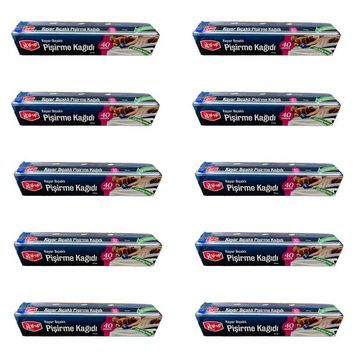 Roll-Up 37 cm 40 mt Kayar Bıçaklı Beyaz Yağlı Fırın Tepsi Pişirme Kızartma Kağıdı