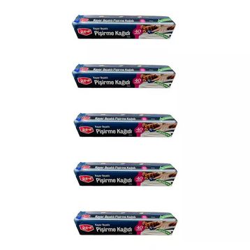Roll-Up 37 cm 40 mt Kayar Bıçaklı Beyaz Yağlı Fırın Tepsi Pişirme Kızartma Kağıdı