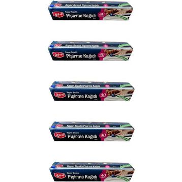 Roll-Up 37 cm 40 mt Kayar Bıçaklı Beyaz Yağlı Fırın Tepsi Pişirme Kızartma Kağıdı