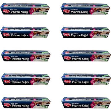 Roll-Up 37 cm 40 mt Kayar Bıçaklı Beyaz Yağlı Fırın Tepsi Pişirme Kızartma Kağıdı