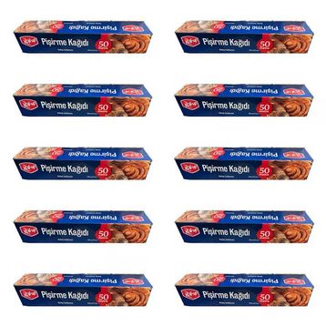 Roll Up 37 cm 50 mt Beyaz Yağlı Fırın Tepsi Pişirme Kızartma Kağıdı