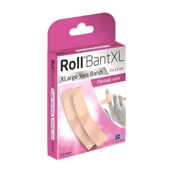 Roll XL 2x12 cm 10'lu Yara Bandı