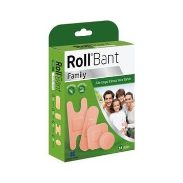 Rollbant Aile Boyu 14 Adet Karma Yara Bandı