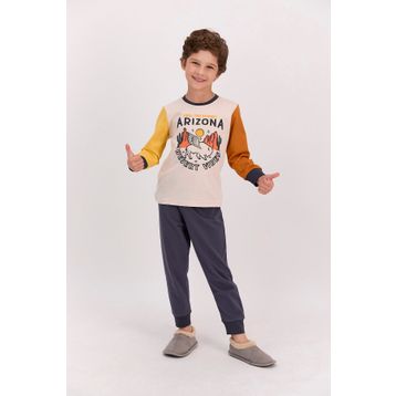 RolyPoly Arizona Kum Beji Erkek Çocuk Pijama Takımı