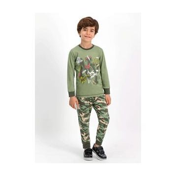 RolyPoly Haki Erkek Çocuk Pijama Takımı