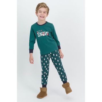 RolyPoly Haki Erkek Çocuk Pijama Takımı