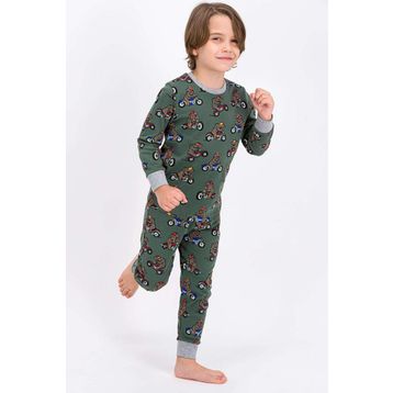 RolyPoly Haki Erkek Çocuk Pijama Takımı