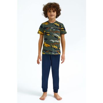 RolyPoly Infnty Haki Erkek Çocuk Pijama Takım