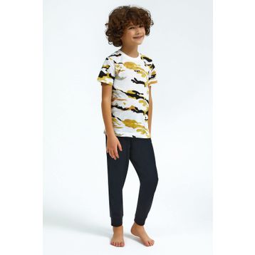 RolyPoly Infnty Krem Erkek Çocuk Pijama Takım