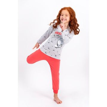 RolyPoly Karmelanj Kız Çocuk Pijama Takımı