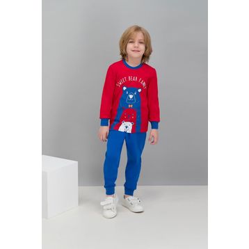 RolyPoly Kırmızı Erkek Çocuk Pijama Takımı