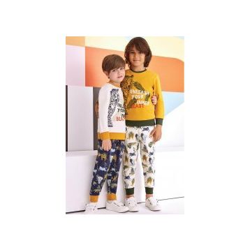 RolyPoly Sarı Erkek Çocuk Pijama Takımı