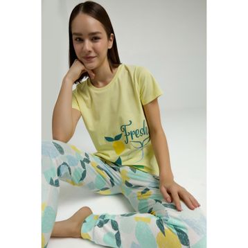 RolyPoly Sarı Kız Çocuk PijamaTakımı