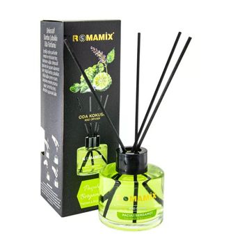 Romamix 100 ml Paçuli & Bergamot Dekoratif Bambu Çubuklu Oda Kokusu