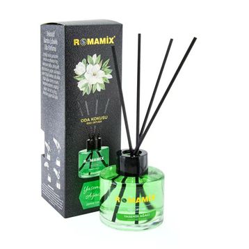 Romamix 100 ml Yasemin Ağacı Dekoratif Bambu Çubuklu Oda Kokusu