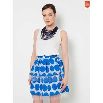Roman Y1525007021 Kadın Saks Etek