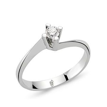 Romeo Pırlanta RM-10025 0.22 Ct Tektaş Yüzük