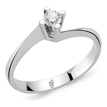 Romeo Pırlanta RM-10025 0.22 Ct Tektaş Yüzük