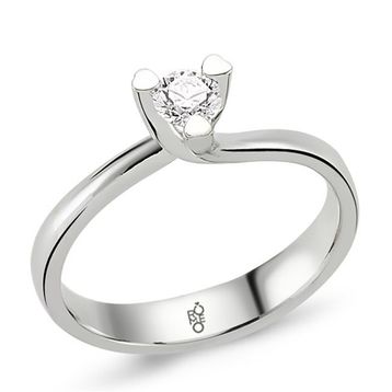 Romeo Pırlanta RM25040 0.25 Ct Tektaş Yüzük