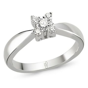 Romeo Pırlanta RM8004 0.20 Ct Tektaş Yüzük