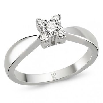Romeo Pırlanta RM8004 0.20 Ct Tektaş Yüzük