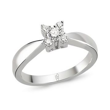 Romeo Pırlanta RM8004 0.20 Ct Tektaş Yüzük