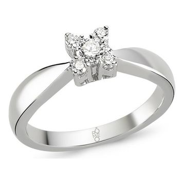 Romeo Pırlanta RM8004 0.20 Ct Tektaş Yüzük