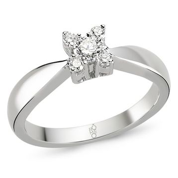 Romeo Pırlanta RM8004 0.20 Ct Tektaş Yüzük