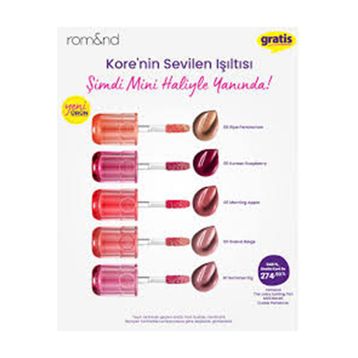 Rom&Nd 08 Ripe Persimmon The Juicy Lasting Tint Mini Renkli Dudak Parlatıcısı