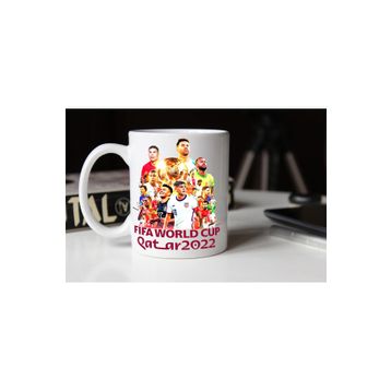 Ronaldo Messi Baskılı Kupa