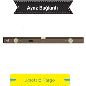 Roney 302 80 cm Magno Mıknatıslı Su Terazisi