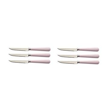Rooc Vintage Pembe 6'lı Meyve Bıçağı