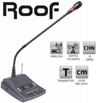 Roof R-621 Kürsü Mikrofonu