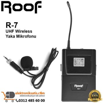 Roof R-7 UHF Yaka Mikrofon