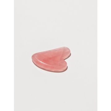 Root Aromaterapi Pembe Kuvars Kalp Gua Sha
