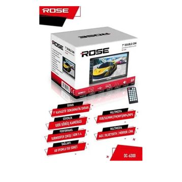 Rose DC-6300 Bluetooth Oto Teyp