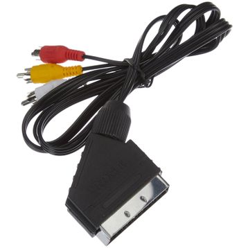 Rose RC-04 Siyah Scart Kablo