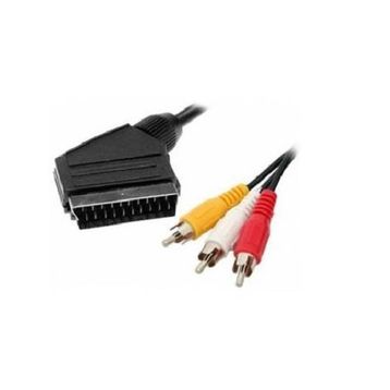 Rose RC-04 Siyah Scart Kablo