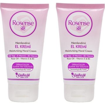Rosense 2x75 ml Gül Tüp El Kremi