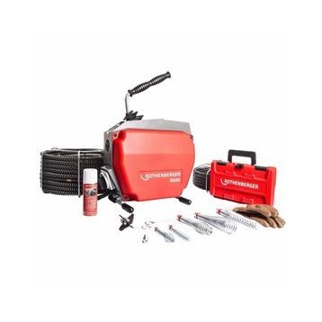 Rothenberger R600 Kanal Açma Makinesi+16/22 mm Spiral ve Uç Seti